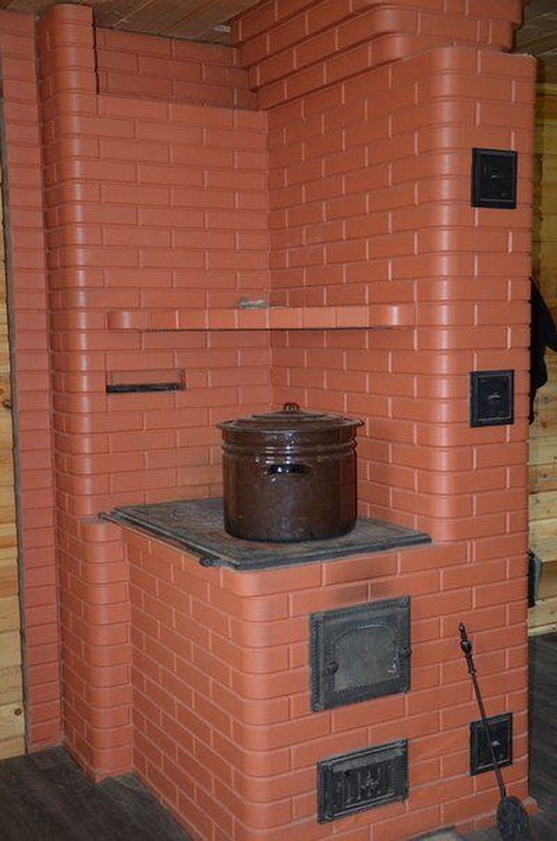 Как сложить отопительно варочную печь из кирпича – пошаговая инструкция