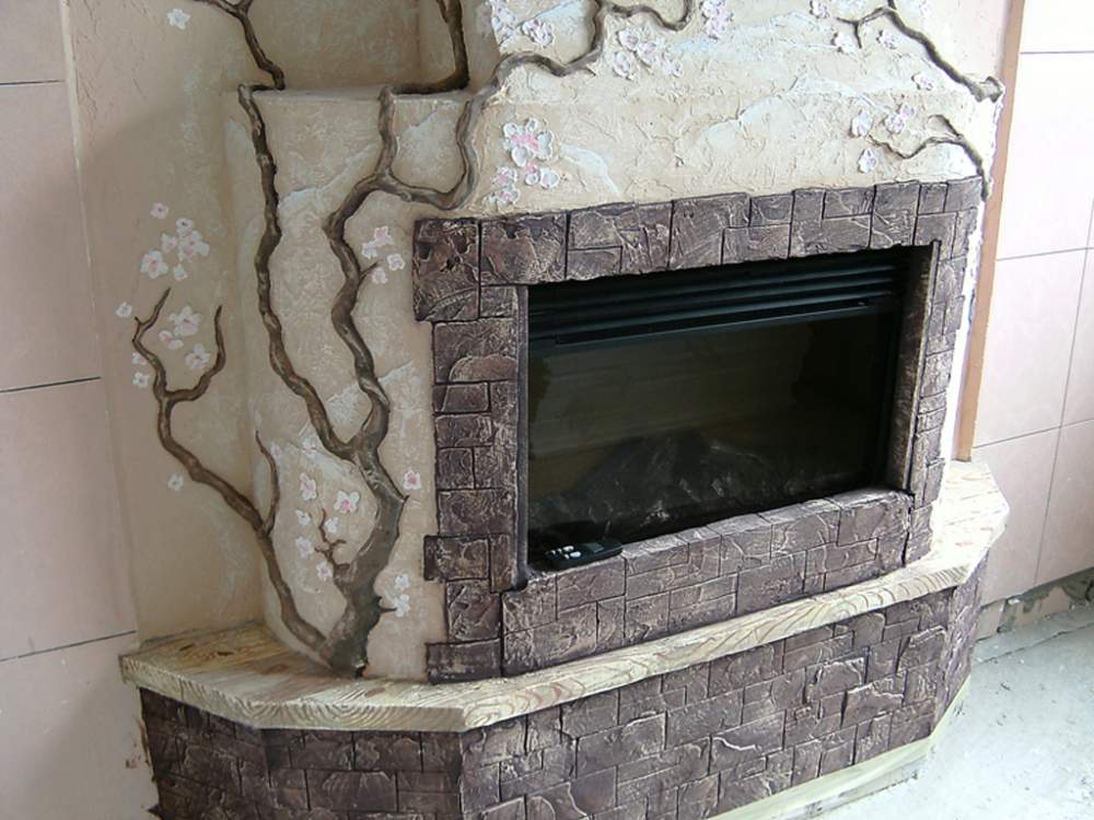 Идеи для облицовки камина в интерьере с помощью плитки